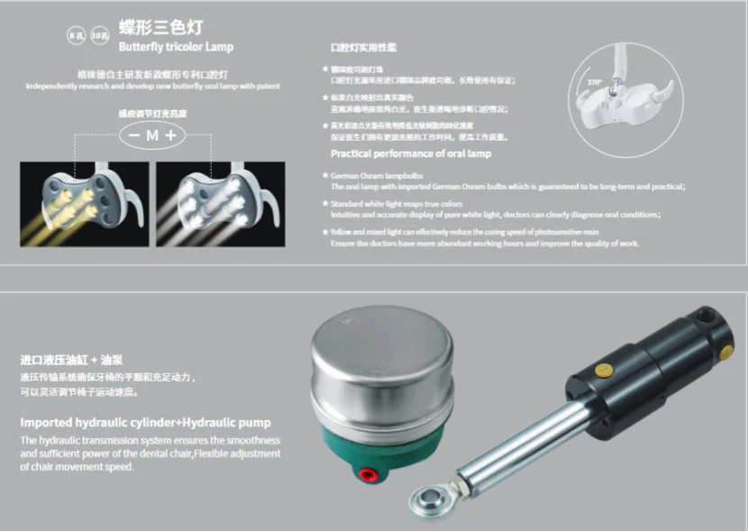 Butterfly-shaped three-color lamp