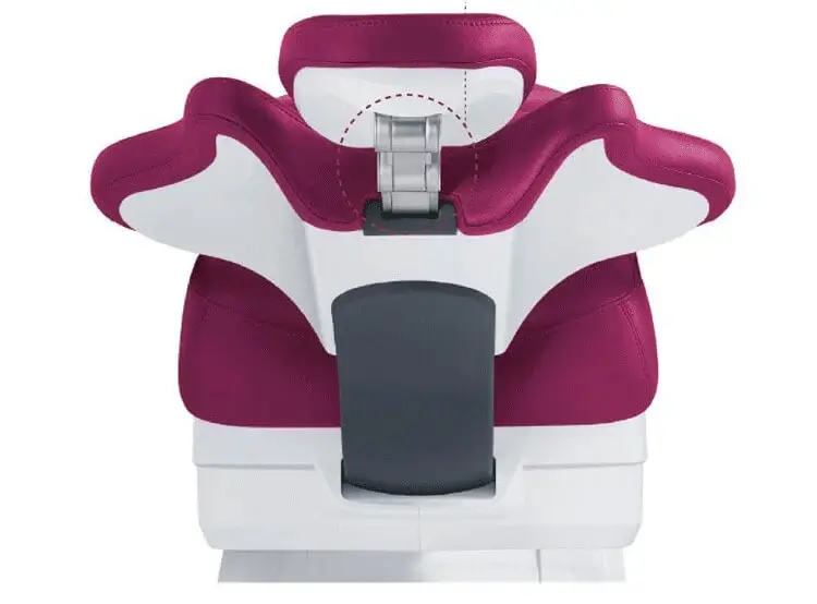 Butterfly metal backrest